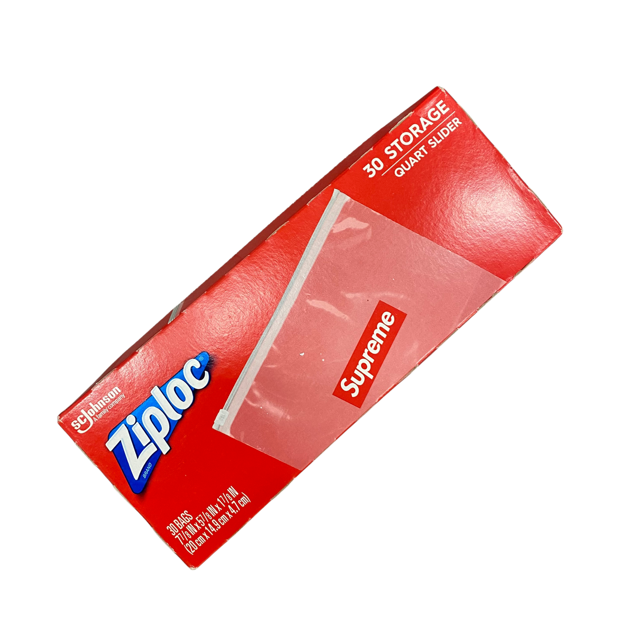 Supreme ziplock bag shop